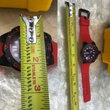 Invicta Men's Watch Pro Diver 200M Quartz Red & Black Ion Plated Model 16139