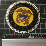 United States Navy Car Badge