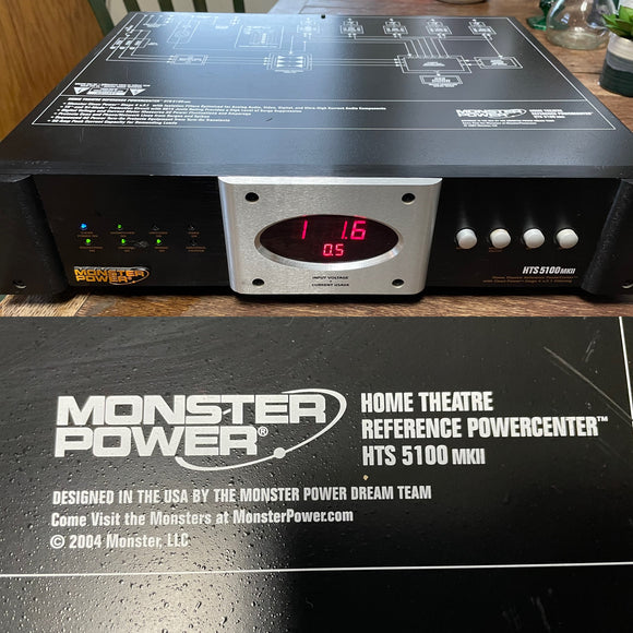 Monster Power Hts 5100 Mkii Home Theater Reference Power Center