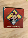 Disney Burger King Pocahontas Cup Governor Ratcliffe & Percy Pug 1994 w/ Box