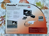 Dazzle DVD Recorder HD Save Enhance Share Capture Video Includes Pinnacle Studio