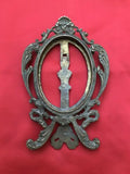 Antique Ornate Brass Picture Frame