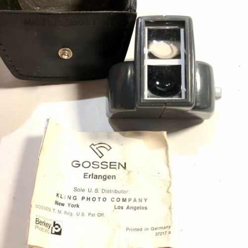 Gossen Variable Angle Attachment For Luna-Pro Tele With Case