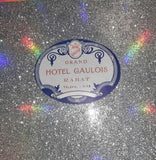 Vintage Grand Hotel Gaulois Rabat Luggage Sticker Label