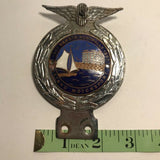 1957 Eerste Kustrally 1957 Motorsport Enamel Car Badge