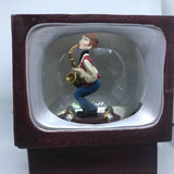 I Love Lucy Limited Edition Musical TV Globe, Lucy Playing Saxophone