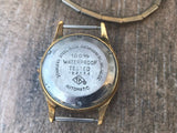 Vintage Gold Filled Swiss 17 Jewel Automatic Watch Lot of 4 As Is / Parts