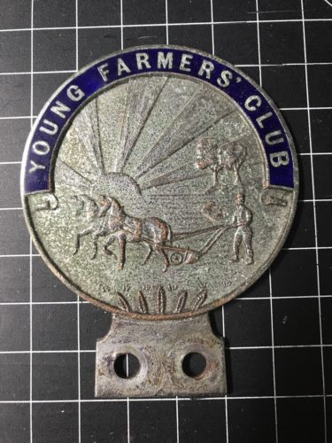 Young Farmers’ Club Car Badge
