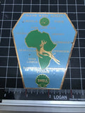 South West Africa Angola Tour June 1973 July Car Badge