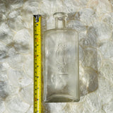 The Owl Drug Co. Pharmaceutical Medicine Embossed Vintage Glass Bottle