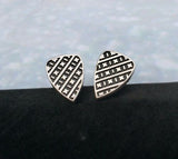 Vintage Hickok Stainless Steel Silver X's Cufflinks And Tie Clip