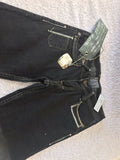 New Jimmy Taverniti Jeans Courtney Military Dark Women Boot Cut 29 32 Jeans