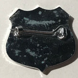 NSFGB Ski Supporter Pin Badge