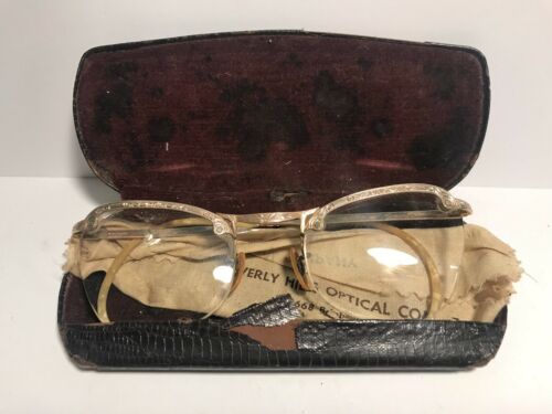 Vintage C.O.C 1/10-12k Gold Filled Beverly Hills Optical Prescription Glasses