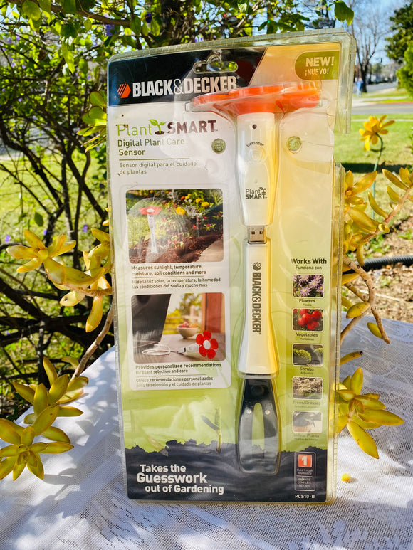 Black & Decker Digital Plant Care Sensor PCS10-B Gardening Maintenance Tool