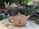 Vintage Chinese Yixing Zisha Clay Teapot Signed Lid & Bottom