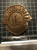 Lions International Car Badge