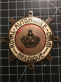 Royal Automobile Club Belgique Car Badge