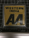 Western India Automobile Association Car Badge