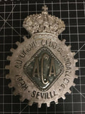 Real Automovil Club de Andalucia Sevilla Car Badge