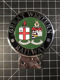 Great Western Railway Car Badge