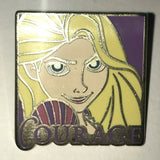 Princess Attributes Mystery 2016 Rapunzel Courage Disney Pin 118517