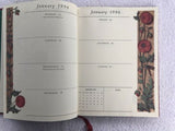 Medieval Flowers and Plants Engagement Diary 1960