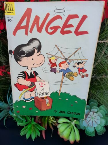 Vintage Angel Comic Book No 2 May June 1955 Dell Comics
