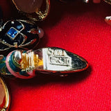 Kjl Hallmarked American Flag Globe Shoe + More Charm Hoop Earrings Pierced