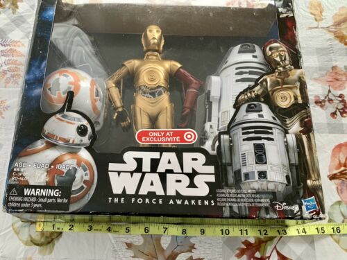 Star Wars The Force Awakens Droid Set-Target Exclusive! BB-8 C-3PO