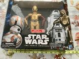 Star Wars The Force Awakens Droid Set-Target Exclusive! BB-8 C-3PO RO-4LO New