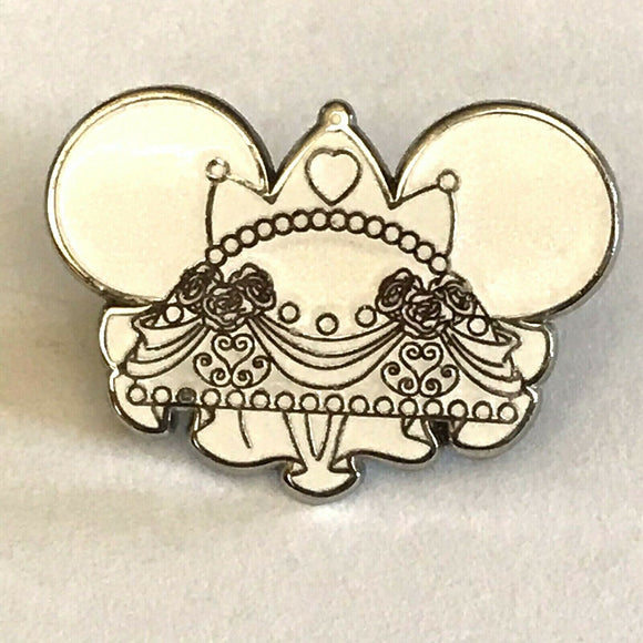 Disney Pin *Mickey Ear Hat* Character Mystery Collection 2 - Bride Veil!