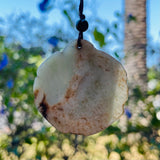 Vintage Carved Stone Spiritual Buddha Amulet Pendant