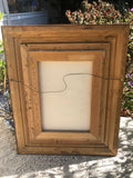 Artist Signed Original Fredrix 12x16 Cottage Home Painting in Wood Frame Mexico