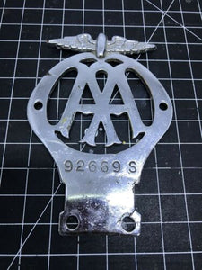 Cycle Automobile Association Car Badge