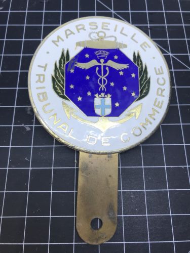 Marseille Tribunal De Commerce Car Badge