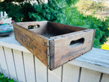 Coca-Cola Vintage Black Coca Cola Bottle 68 Los Angeles Wooden Bin Crate Tray