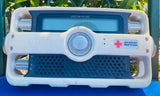Eton Noaa Red Cross Manual Crank Light Emeregency Alarm Clock Radio FR-1000
