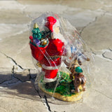 New Art Form Santa Clause Reindeer Training Day Rhinestone Trinket Box 633