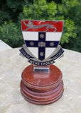 University of Sydney Australia Coat of Arms Mounted Enamel Angus & Coote Plaque