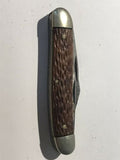 Vintage Brown 3 Blade Pocket Knife