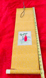 Vintage Handmade Korean Silk Embroidered Mother & Child Art Colorful Scroll