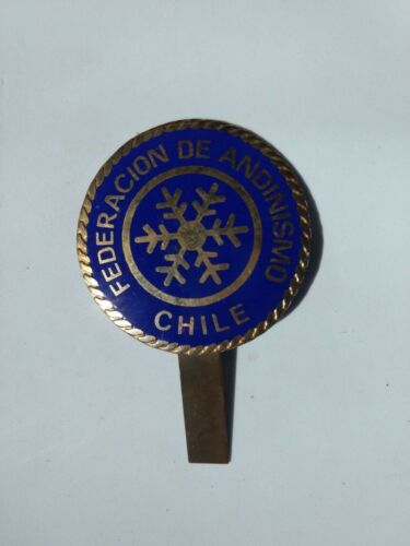 Federacion de Andinismo Chile Car Badge