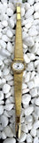 Vintage JMF Swiss Made Goldtone Incabloc Mechanical Ladies Watch - Works