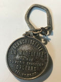 Blanchisserie “La Madeleine” Orleans Metal Keychain
