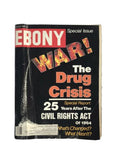 Ebony Magazine August 1989 WAR! "Special Issue" The Drug Crisis Report