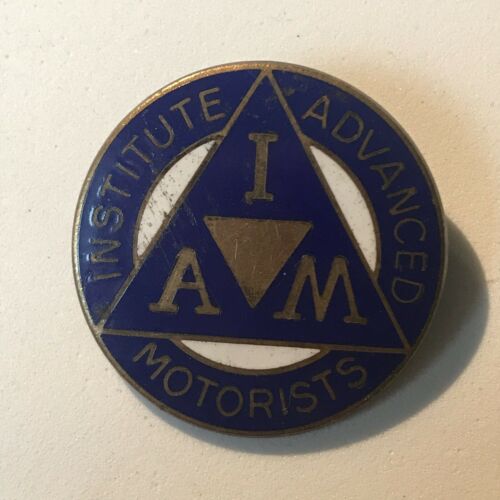 Institute Of Advanced Motorists Metal Pin