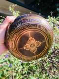 Tibetan Mantra Singing Brass Metal Ganesh Bowl Made in Nepal Healing Sound 2.3lb