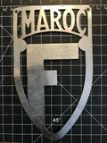 Maroc Car Badge