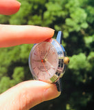 Swiss Made Herlin Waterproof Antimagnetic Shock Resistant Silver Tone Watch
